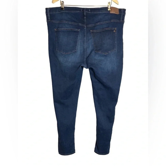 Madewell High Rise Skinny Jeans Plus Size 22 Stretch Magic Pockets Denim - Picture 3 of 10